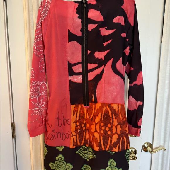 Multicolor Patterned Dress - Picture 5 of 7